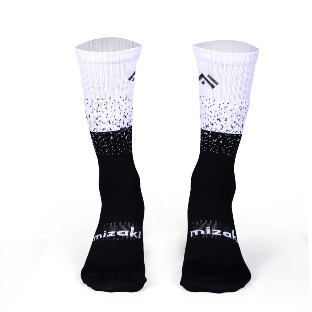 Mizaki Boom Black & White ( Grip Socks ) - Image 4