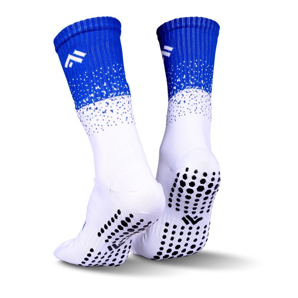 Mizaki Boom White & Blue ( Grip Socks ) - Image 5