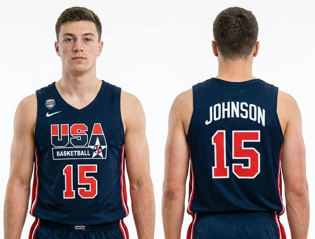 USA Jhon -15 Sleeveles ( Navy Blue )