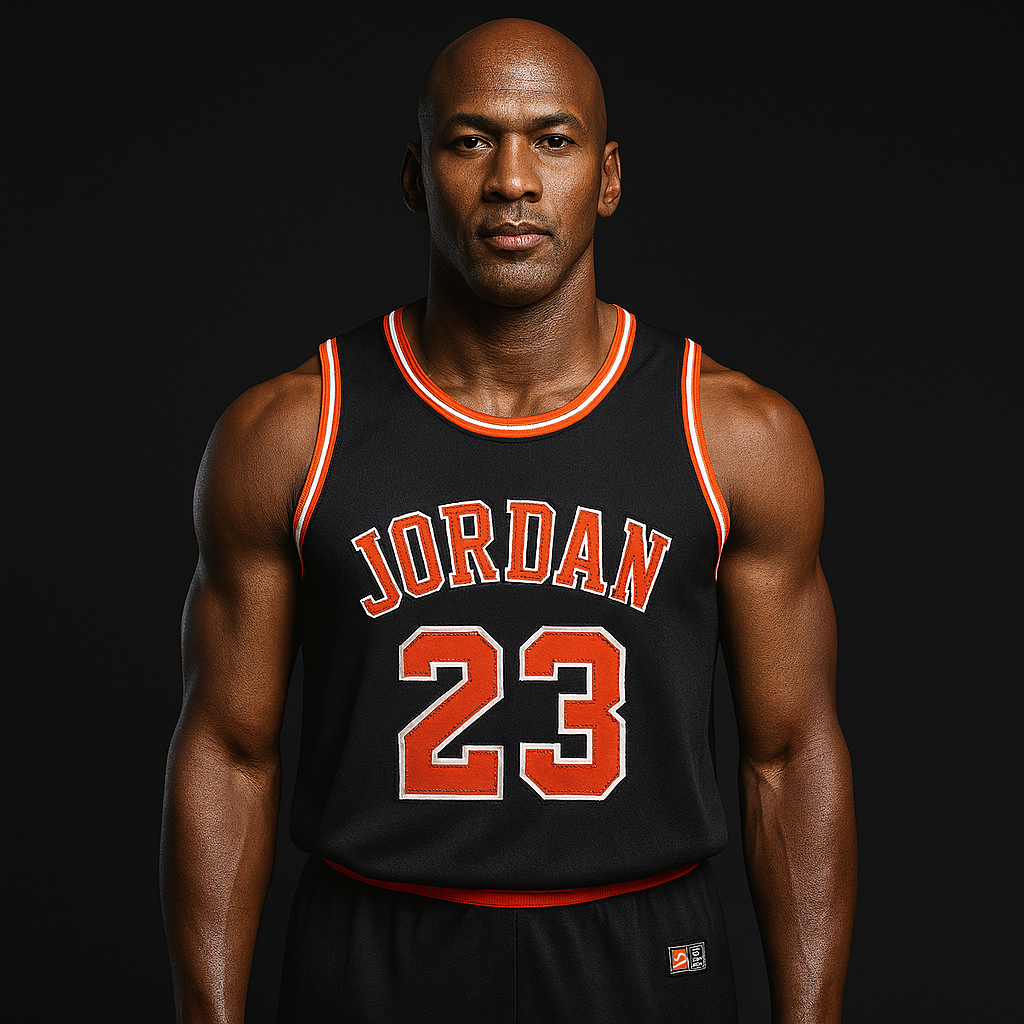 Jordan 23- Sleeveles Jersey ( Black )