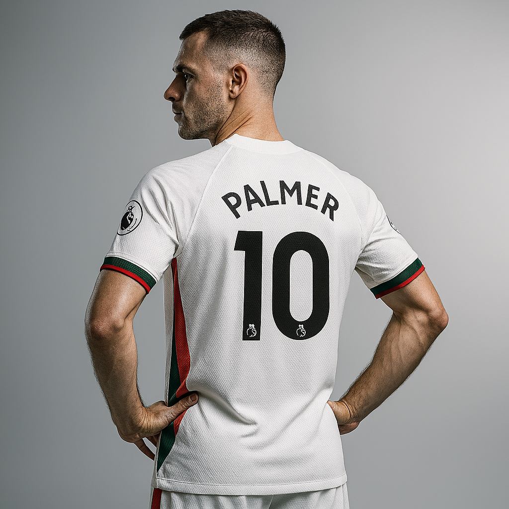 Chelsea Palmar -10 Embroidery Normal Jersey ( White )
