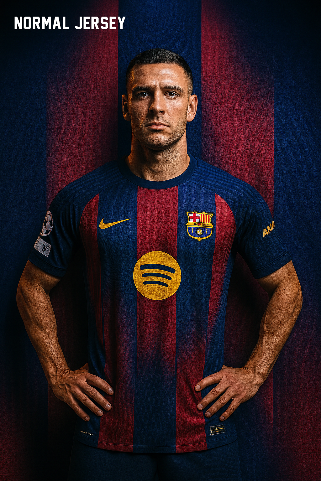 Barcalona Plain Normal Jersey