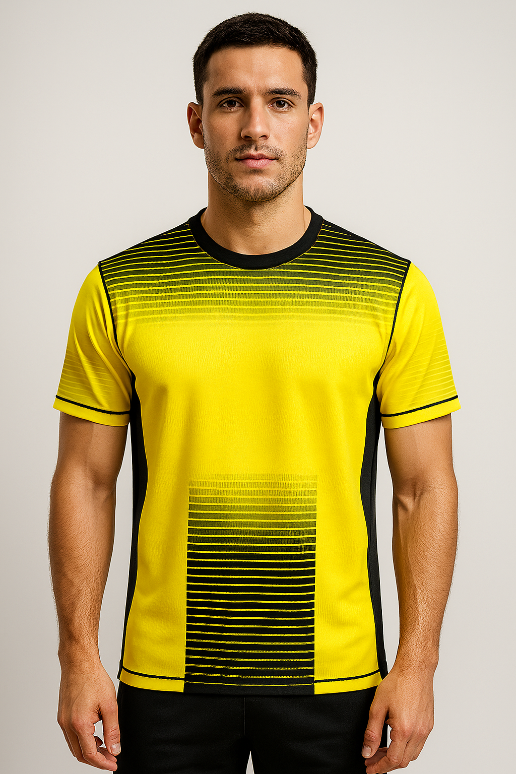 Design Jersey Yellow + Black