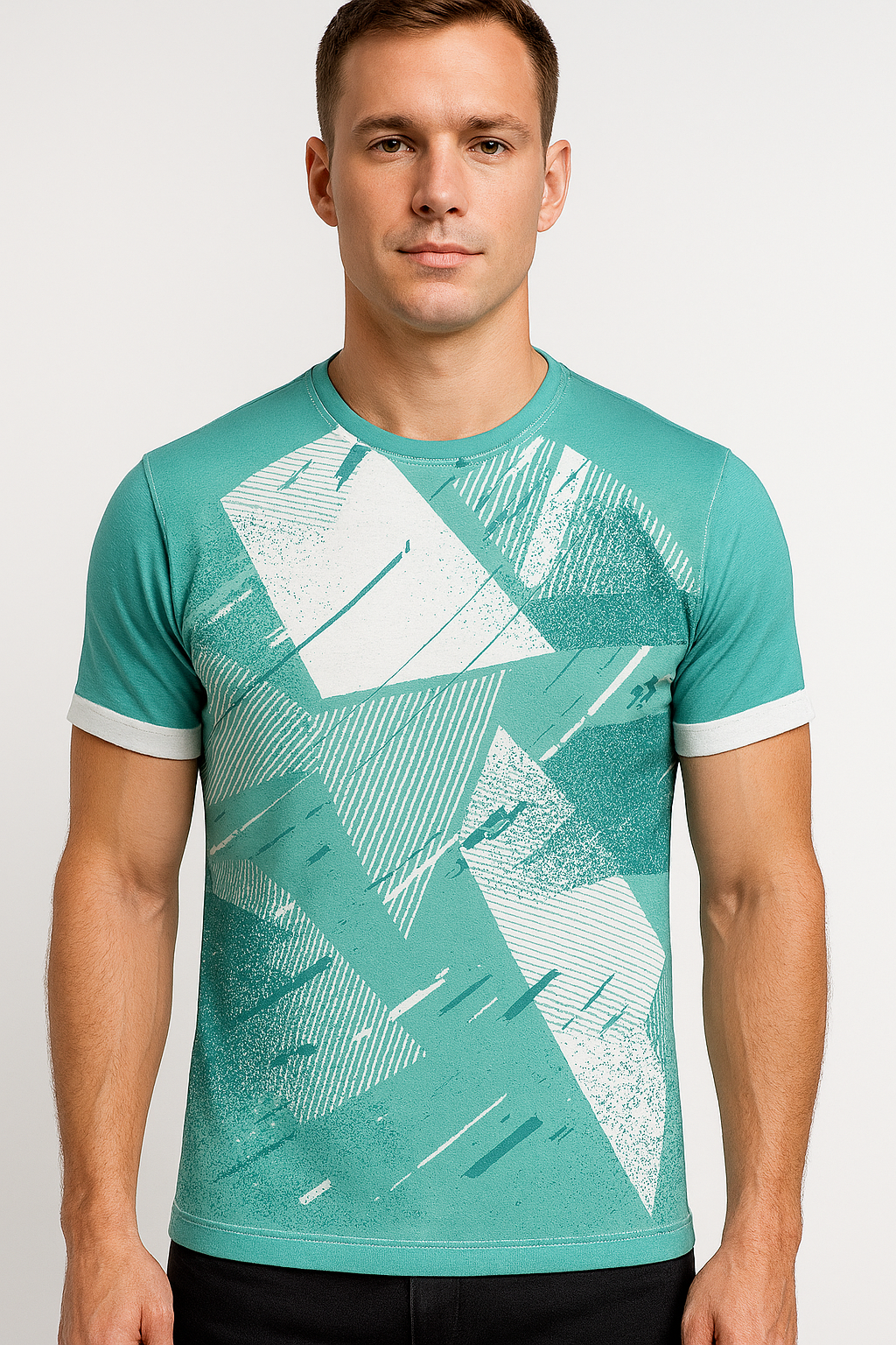 Design Jersey White + Green