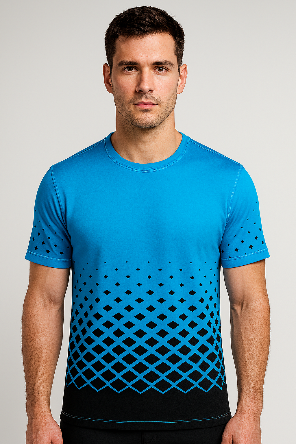 Design Jersey Blue + Black