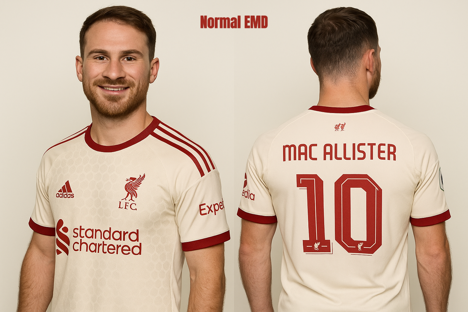 Liver Pool Allister - 10 Half Sleeve Jersey  Embroidery