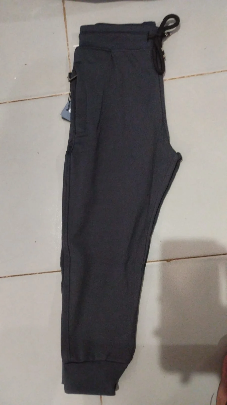 Kids Track Pant Ottoman ( Black )