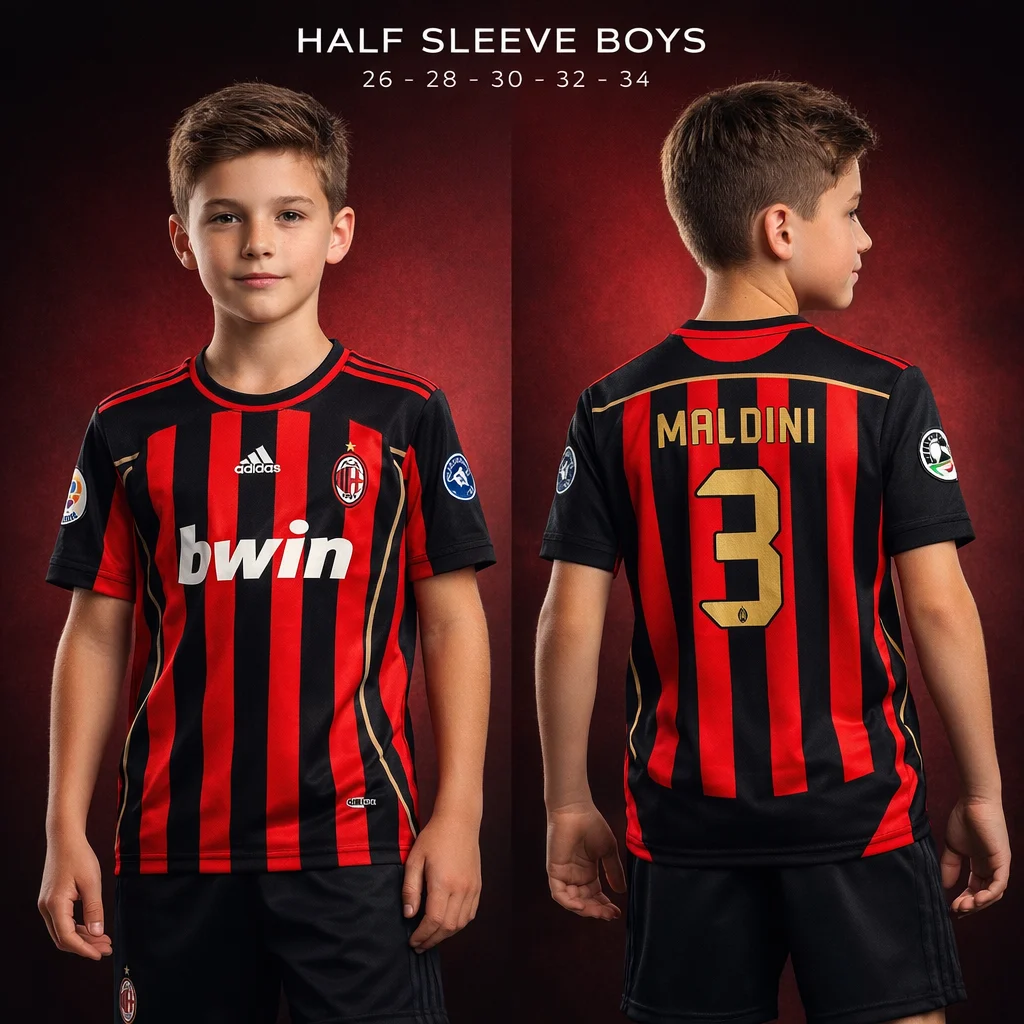 AC MILAN MALDINI 3 NORMAL JERSEY  - KIDS