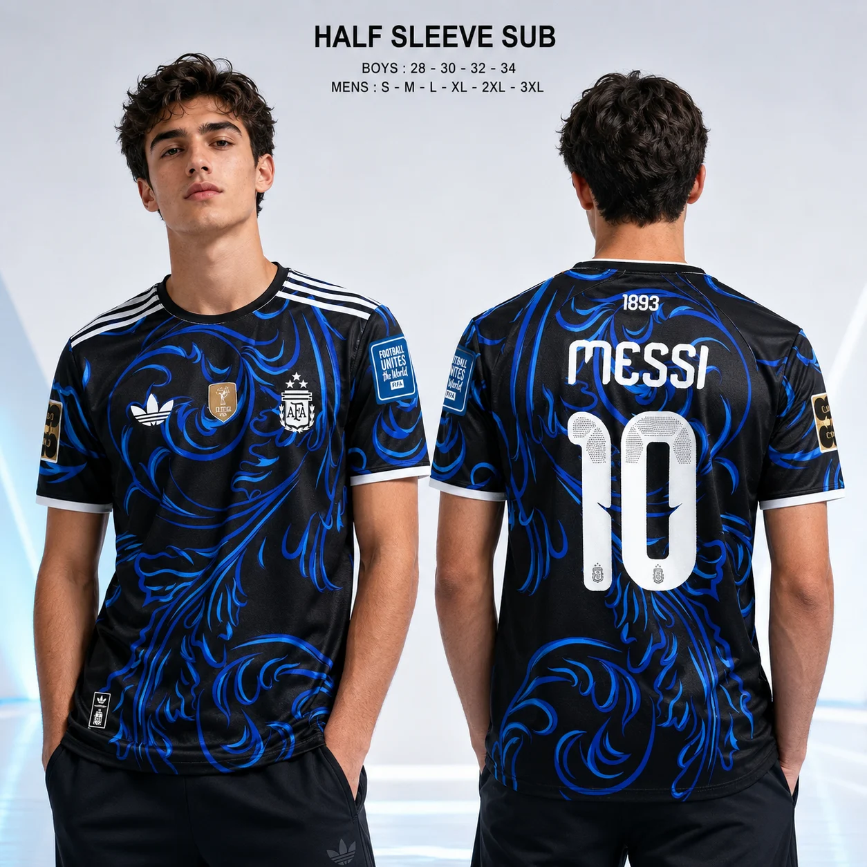 ARGENTINA MESSI 10 NORMAL JERSEY ( WORLD CUP )