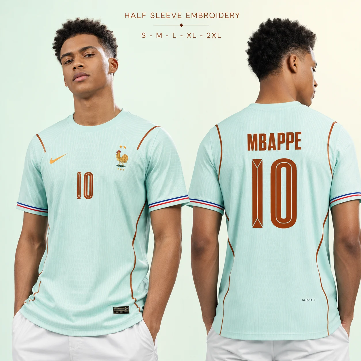 FRANCE MBAPPE 10 NORMAL JERSEY EMBROIDERY ( WORLD CUP )
